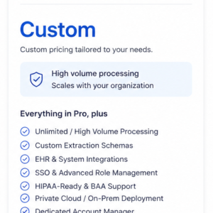 Medical Document Intelligence Enterprise Pack